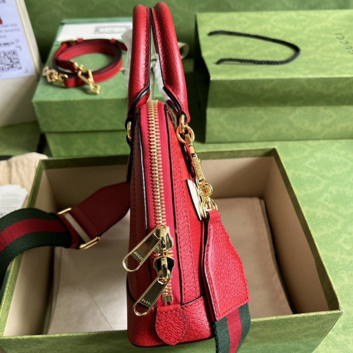 adidas x Gucci Horsebit 1955 mini bag ý677212 Red