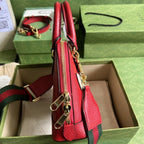 adidas x Gucci Horsebit 1955 mini bag ý677212 Red