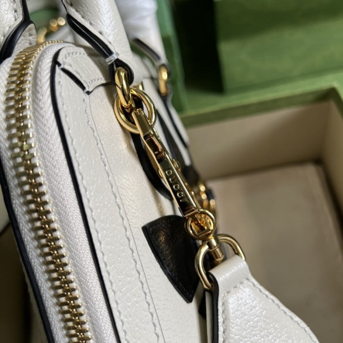 adidas x Gucci Horsebit 1955 mini bag ý677212 White