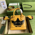 adidas x Gucci Horsebit 1955 mini bag ý677212 Yellow
