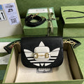 adidas x Gucci Horsebit 1955 mini bag ý658574 Black