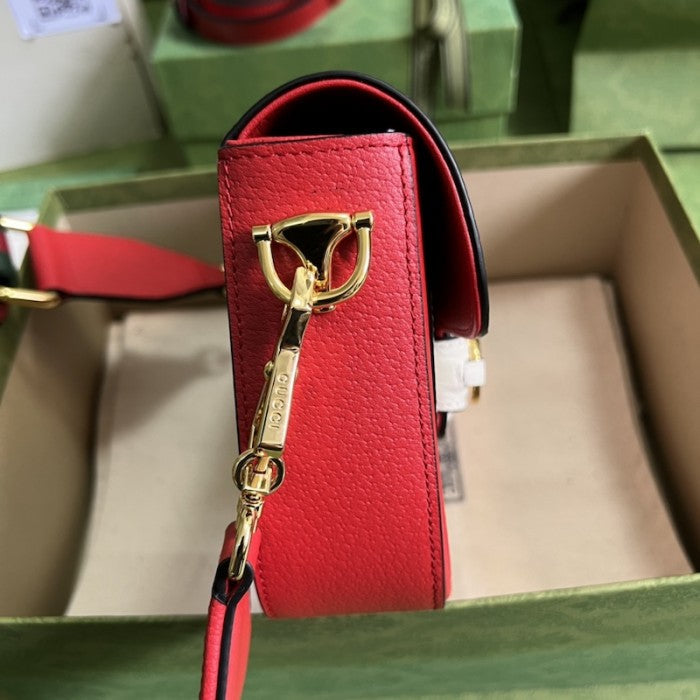 adidas x Gucci Horsebit 1955 mini bag ý658574 Red