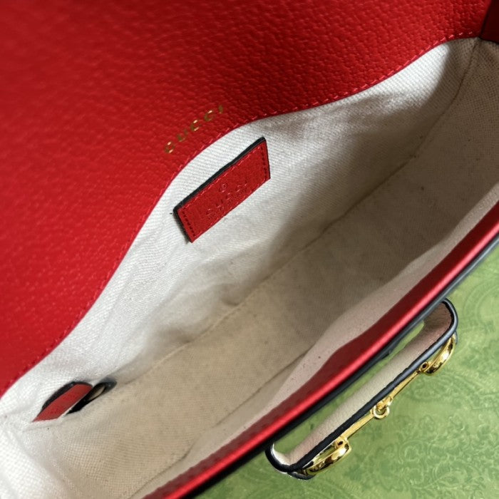 adidas x Gucci Horsebit 1955 mini bag ý658574 Red