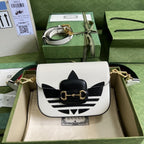 adidas x Gucci Horsebit 1955 mini bag ý658574 White