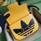 adidas x Gucci Horsebit 1955 mini bag ý658574 Yellow