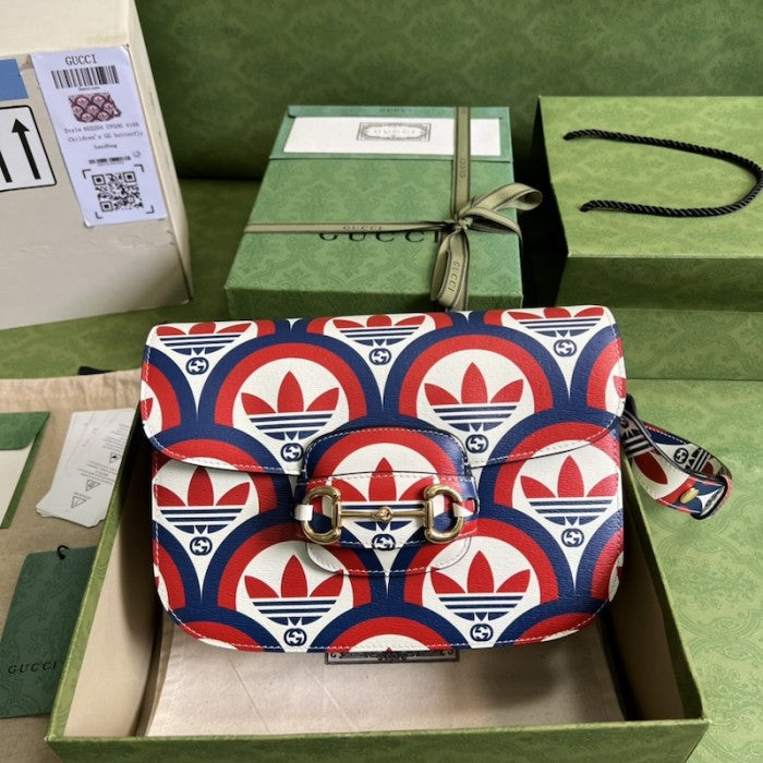 adidas x Gucci Horsebit 1955 shoulder bag ý602204