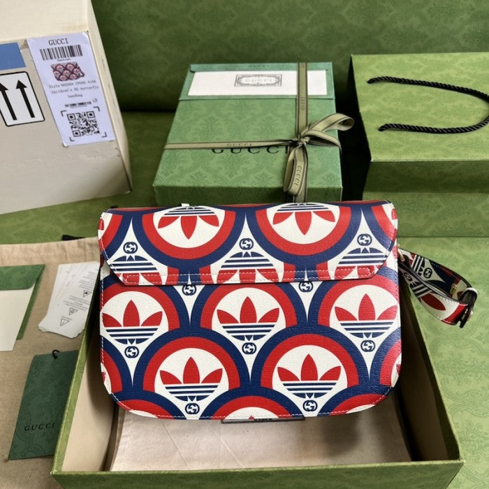 adidas x Gucci Horsebit 1955 shoulder bag ý602204