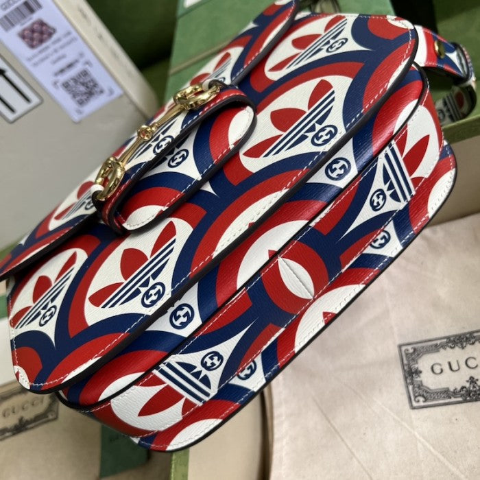 adidas x Gucci Horsebit 1955 shoulder bag ý602204