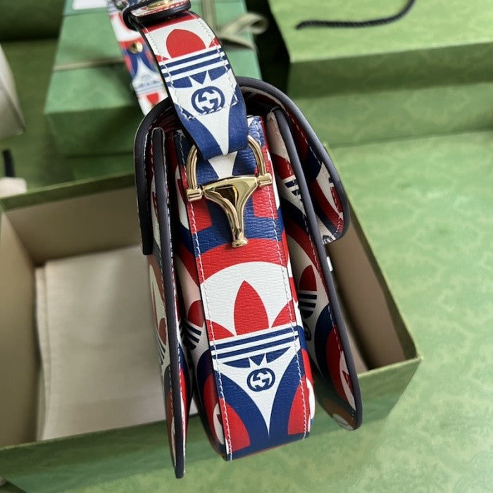 adidas x Gucci Horsebit 1955 shoulder bag ý602204