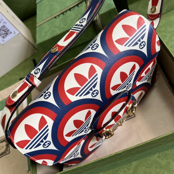 adidas x Gucci Horsebit 1955 shoulder bag ý602204