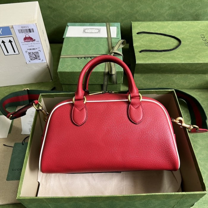 adidas x Gucci mini duffle bag ý702397 Red