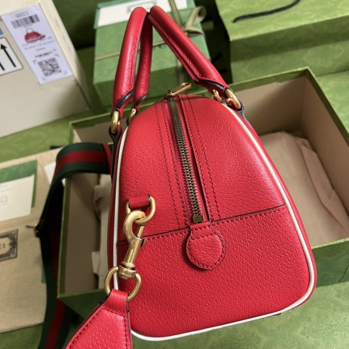 adidas x Gucci mini duffle bag ý702397 Red