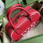 adidas x Gucci mini duffle bag ý702397 Red