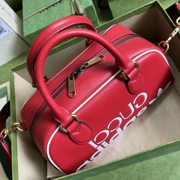 adidas x Gucci mini duffle bag ý702397 Red