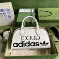 adidas x Gucci mini duffle bag ý702397 white