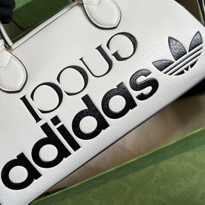 adidas x Gucci mini duffle bag ý702397 white