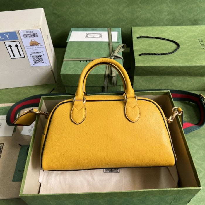 adidas x Gucci mini duffle bag ý702397 Yellow