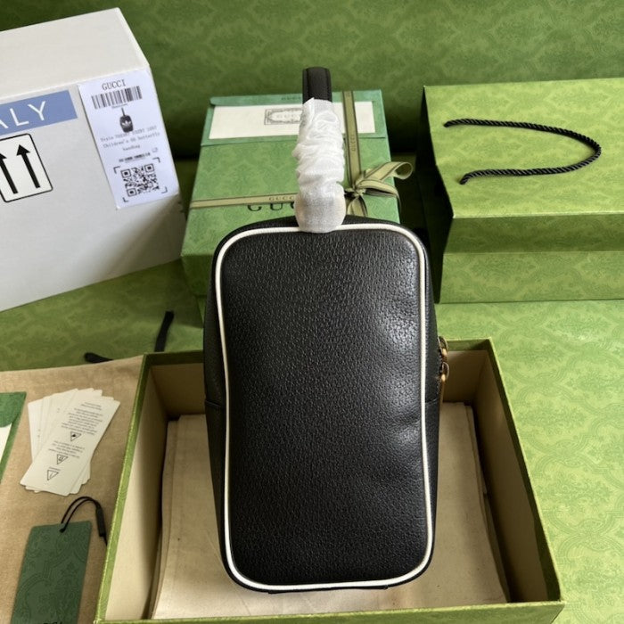 adidas x Gucci mini top handle bag Black