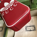 adidas x Gucci mini top handle bag Red