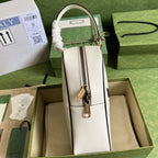 adidas x Gucci mini top handle bag White