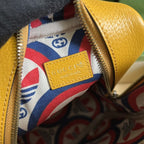 adidas x Gucci mini top handle bag Yellow