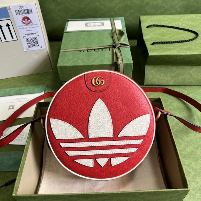 adidas x Gucci Ophidia shoulder bag ý702626 Red