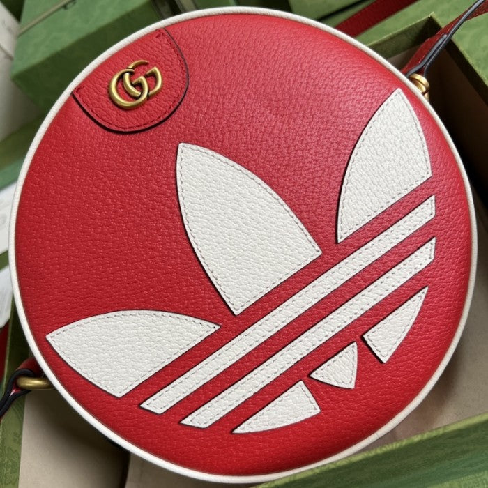 adidas x Gucci Ophidia shoulder bag ý702626 Red