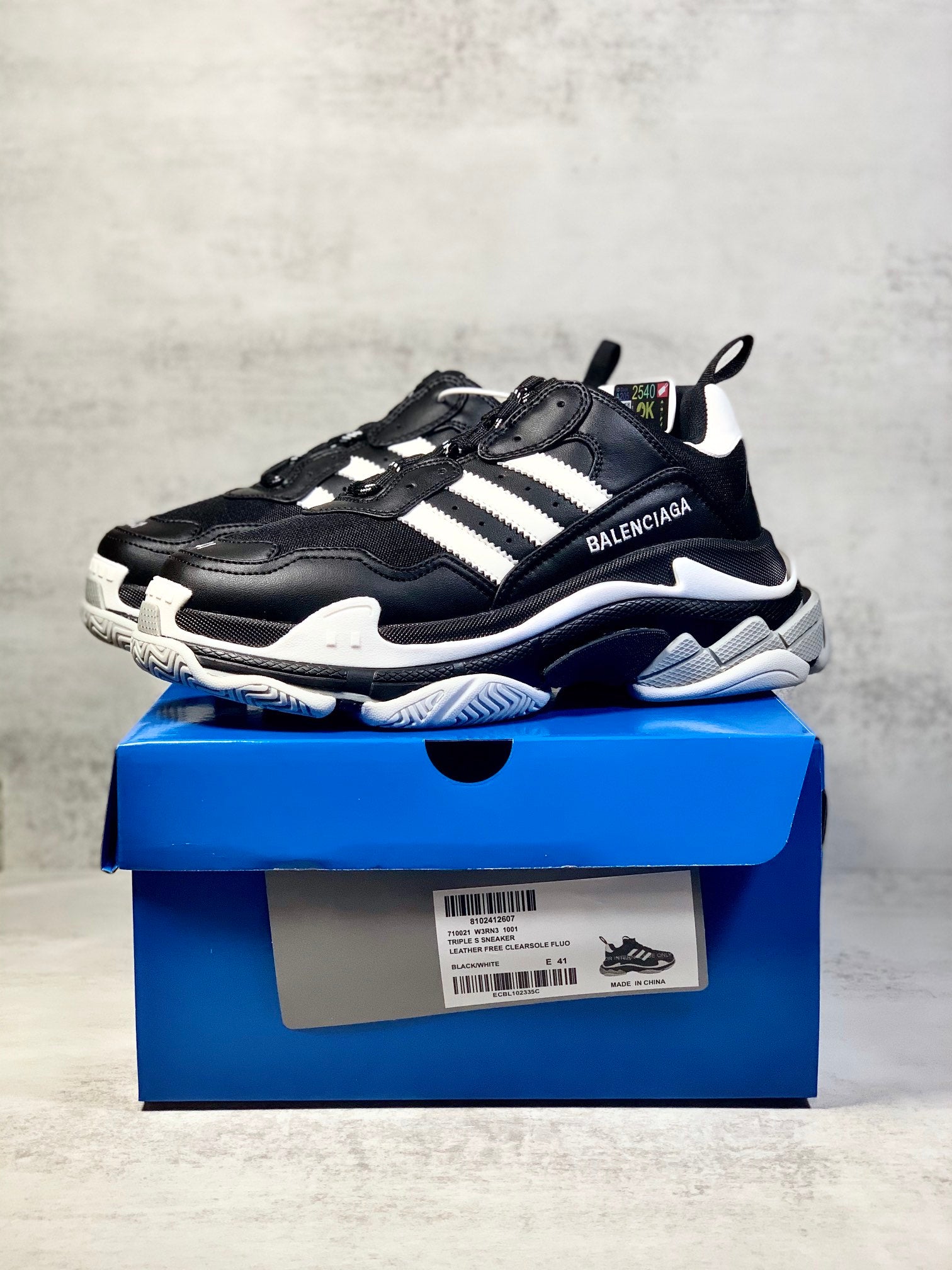 Adidas x Balenciaga Triple S White Sneaker