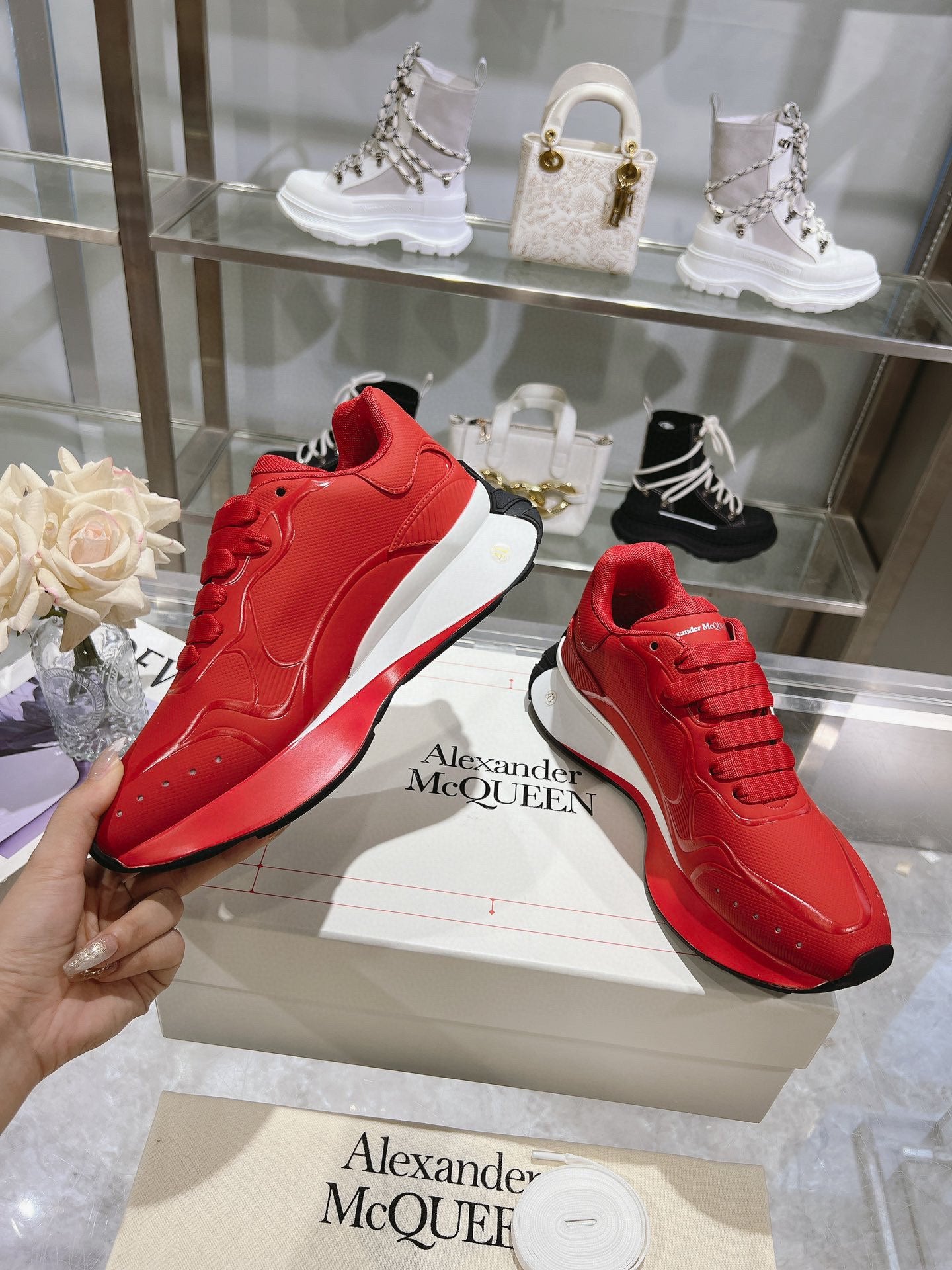 Alexander McQueen Sprint Runner Sneakers