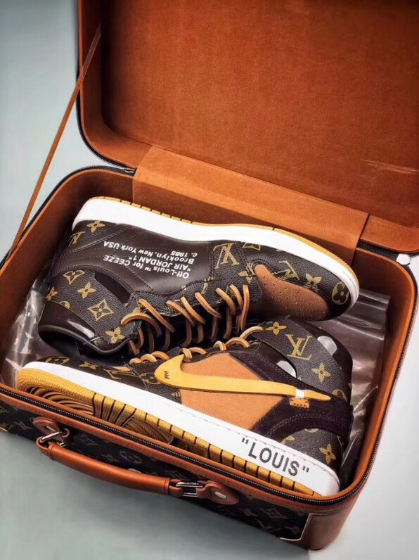 Air Jordan 1 LV louis vuitton